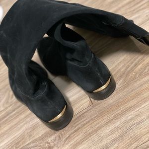 Michael Kors suede leather boots